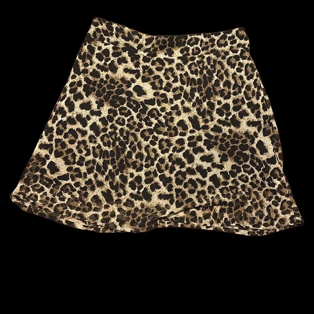 Chelsea Leopard print skirt